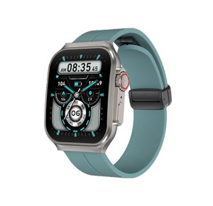 OA88 Amoled Curved Screen Smartwatch – Cyan Color